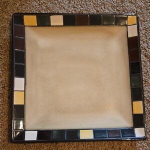 Home Trends 11inch Mosaic Dinner Plate